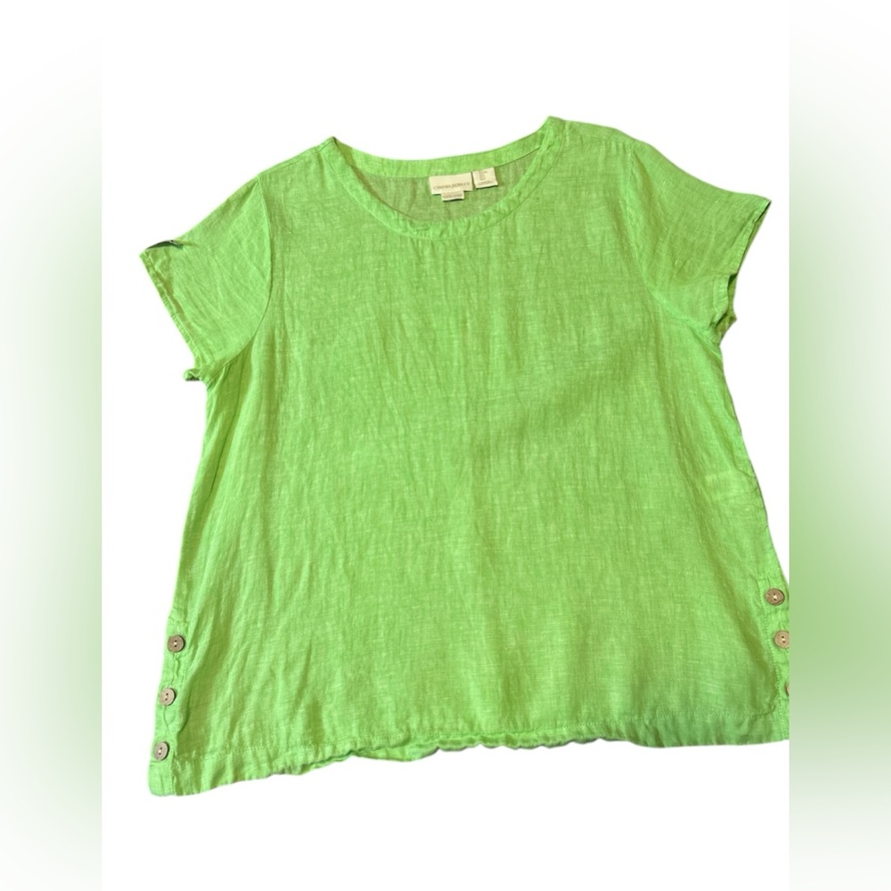 ⭐️⭐️3/$30⭐️⭐️Cynthia Rowley Linen Blouse Size L